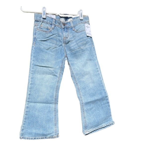 OshKosh BâGosh Girlâs Faded Bootcut Denim Jeans - Picture 2 of 9